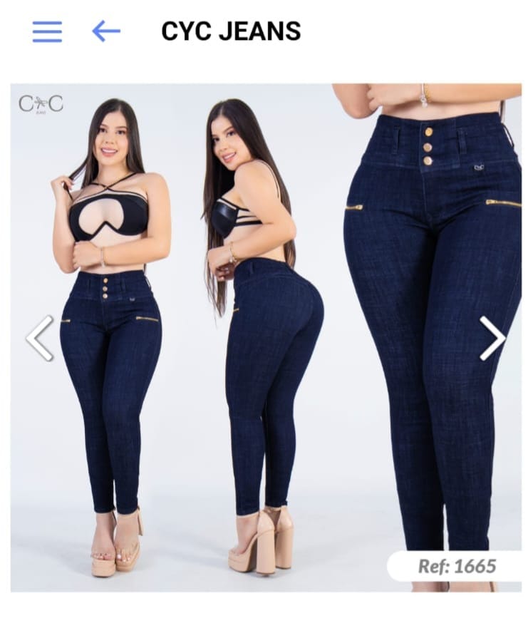 JEANS DAMA 1665